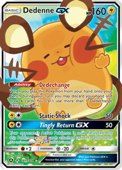 Dedenne-GX Unbroken Bonds #195a