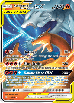 Reshiram & Charizard-GX Unbroken Bonds #20