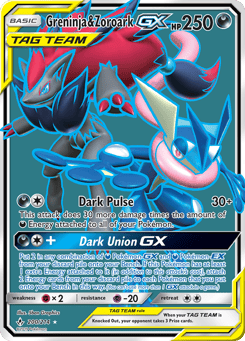 Greninja & Zoroark-GX Unbroken Bonds #200