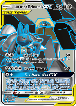 Lucario & Melmetal-GX Unbroken Bonds #203