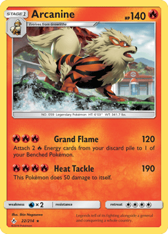 Arcanine Unbroken Bonds #22
