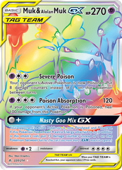 Muk & Alolan Muk-GX Unbroken Bonds #220