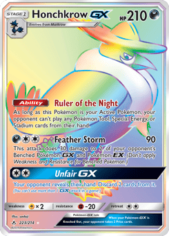 Honchkrow-GX Unbroken Bonds #223
