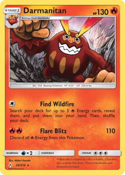 Darmanitan Unbroken Bonds #24