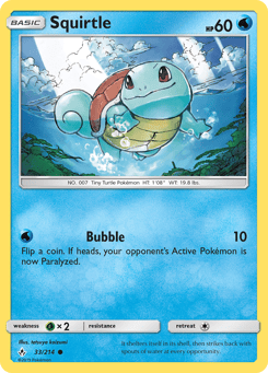 Squirtle Unbroken Bonds #33