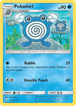 Poliwhirl Unbroken Bonds #38