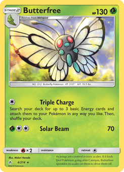 Butterfree Unbroken Bonds #4