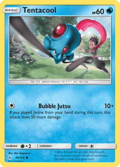 Tentacool Unbroken Bonds #40