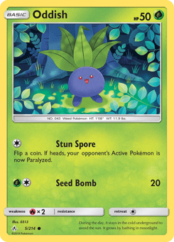 Oddish Unbroken Bonds #5