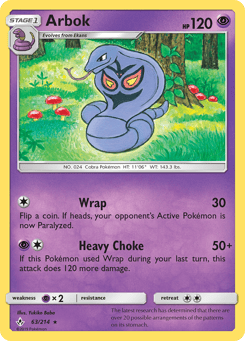 Arbok Unbroken Bonds #63
