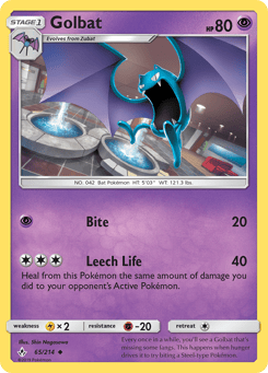 Golbat Unbroken Bonds #65
