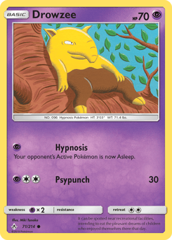 Drowzee Unbroken Bonds #71