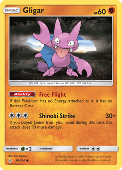 Gligar Unbroken Bonds #98