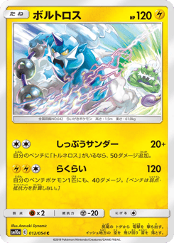 Japanese Thundurus (ボルトロス)