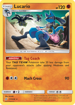 Lucario Unified Minds #117