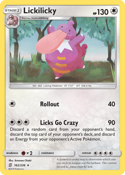 Lickilicky Unified Minds #162