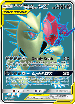Mega Sableye & Tyranitar-GX Unified Minds #225