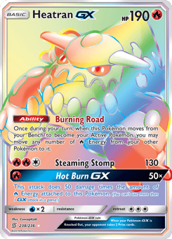 Heatran-GX Unified Minds #238