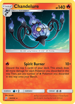 Chandelure Unified Minds #30