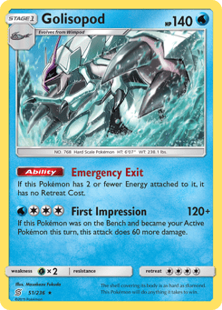 Golisopod Unified Minds #51