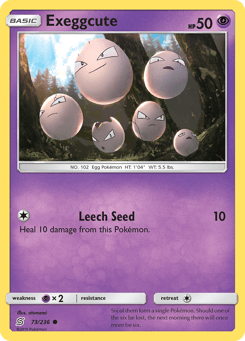 Exeggcute Unified Minds #73