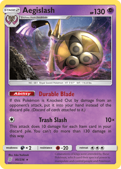 Aegislash Unified Minds #95