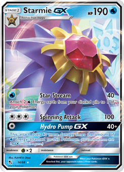 Starmie-GX Hidden Fates #14