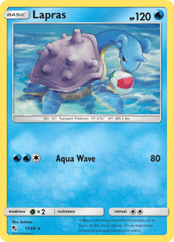 Lapras Hidden Fates #17