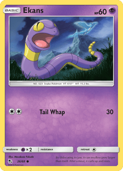 Ekans Hidden Fates #26