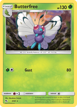 Butterfree Hidden Fates #3