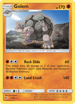 Golem Hidden Fates #35