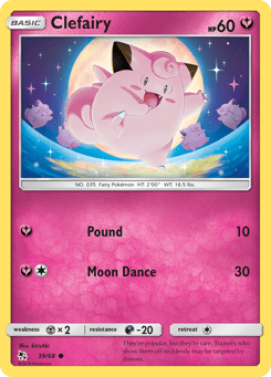 Clefairy Hidden Fates #39