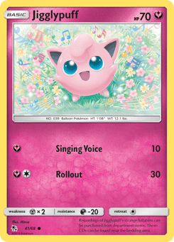 Jigglypuff Hidden Fates #41