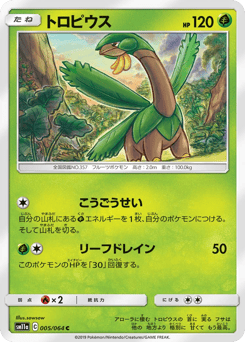 Japanese Tropius (トロピウス)