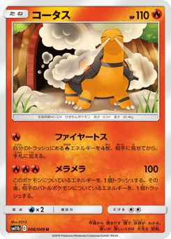 Japanese Torkoal (コータス)