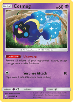 Cosmog Cosmic Eclipse #100