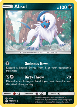 Absol Cosmic Eclipse #133