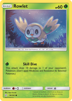 Rowlet Cosmic Eclipse #18