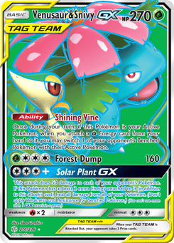 Venusaur & Snivy-GX Cosmic Eclipse #210