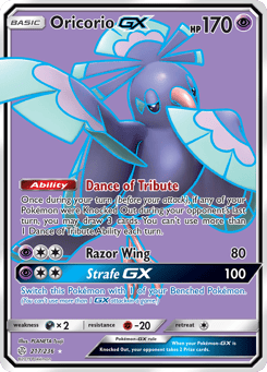 Oricorio-GX Cosmic Eclipse #217