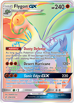 Flygon-GX Cosmic Eclipse #256