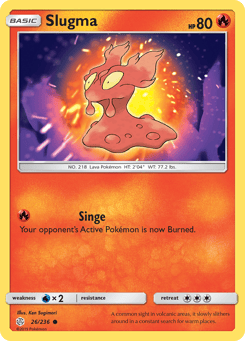 Slugma Cosmic Eclipse #26