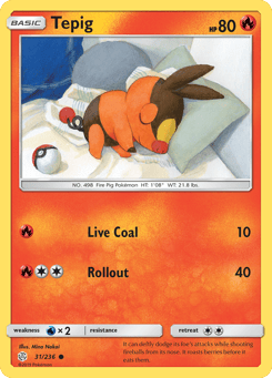 Tepig Cosmic Eclipse #31