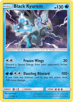 Black Kyurem Cosmic Eclipse #61