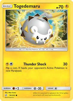 Togedemaru Cosmic Eclipse #74