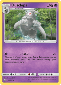 Dusclops Cosmic Eclipse #84