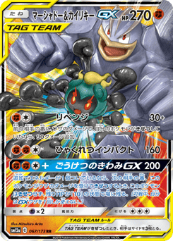 Japanese Marshadow (マーシャドー&カイリキーGX)