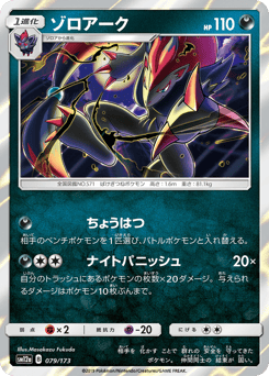 Japanese Zoroark (ゾロアーク)