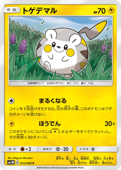 Japanese Togedemaru (トゲデマル)