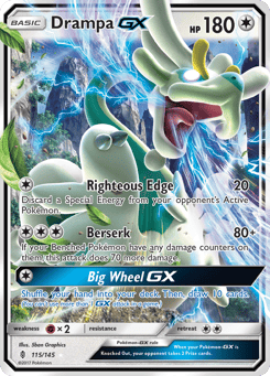 Drampa-GX Guardians Rising #115